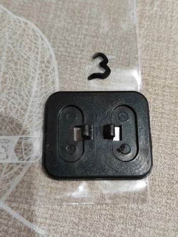 Playmobil socle noir pour personnage