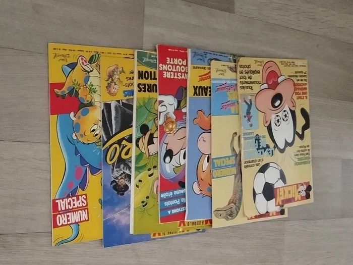Lot Vintage 7 magazines Journal de Mickey année 1985 L063  7597197206 - photo numéro 3
