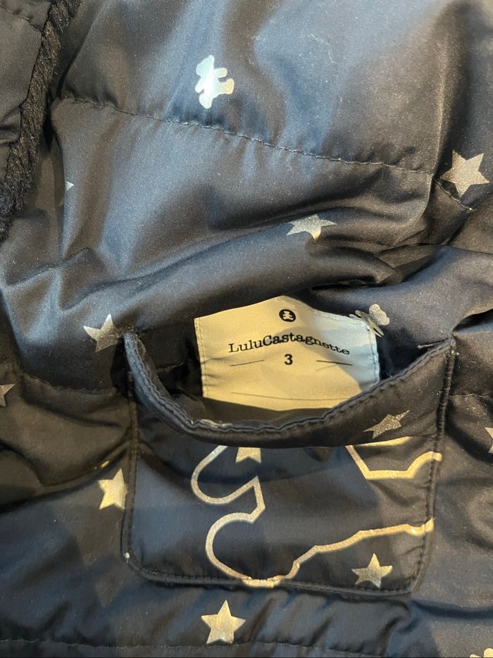 Manteau réversible Lulu Castagnette fille - photo numéro 3