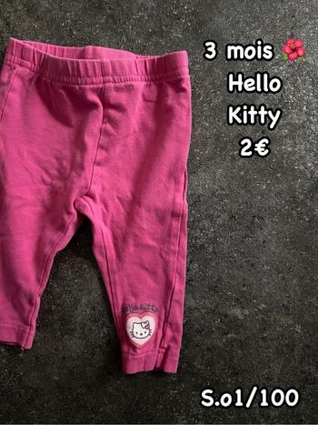 Legging 🌺 3 mois 🌺 Hello Kitty