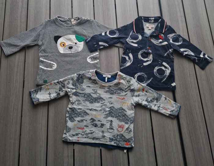 Lot de 3 hauts Bébé garçon