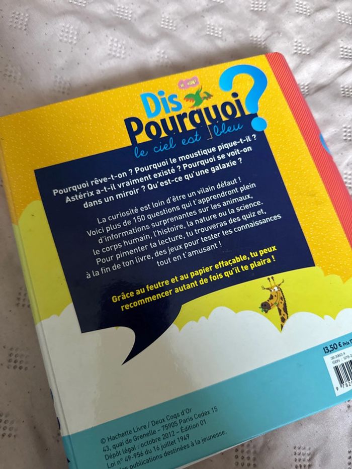 Livre dis mois pourquoi? Très bon état - photo numéro 10