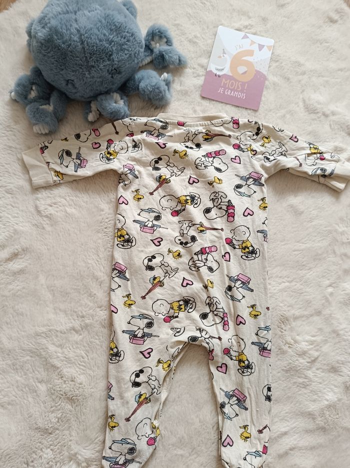Pyjama 6 mois Snoopy - photo numéro 3