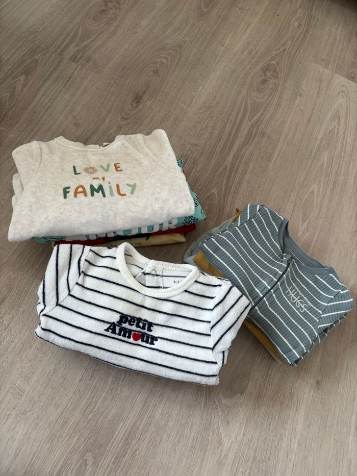 Lot 10 pyjamas 3 mois garçon - photo numéro 2