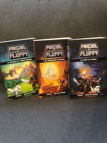 Lot de 3 tomes livres Frigiel et Fluffy