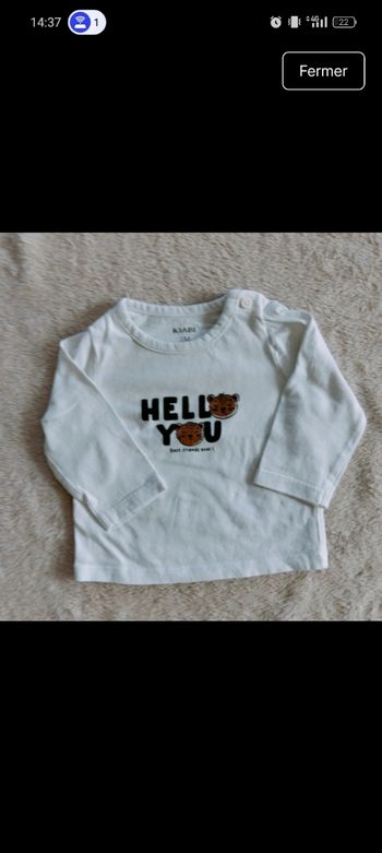 Tee-shirt manches longues 
