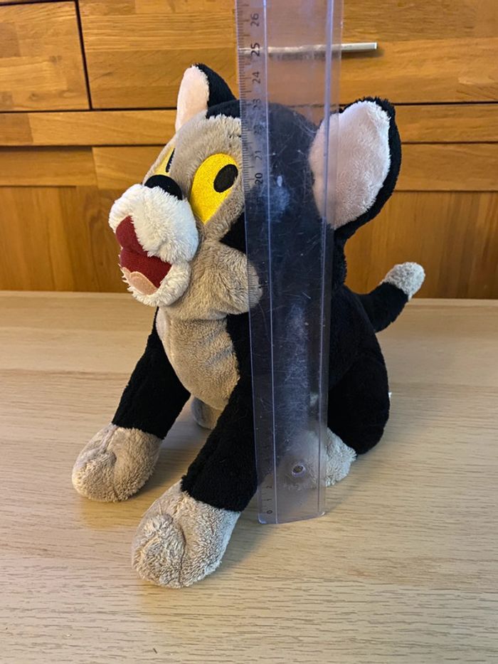 Peluche disney Disneyland Paris chat Pinocchio figaro plush - photo numéro 7