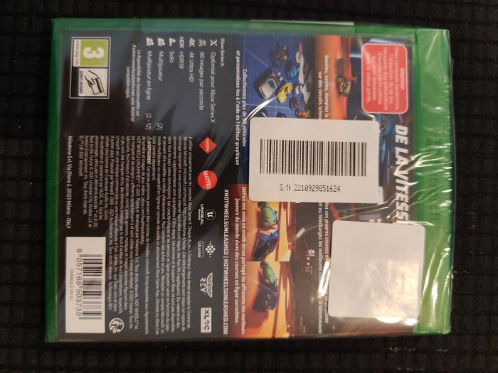 Neuf sous blister hot wheels unleashed Xbox séries x - photo numéro 2