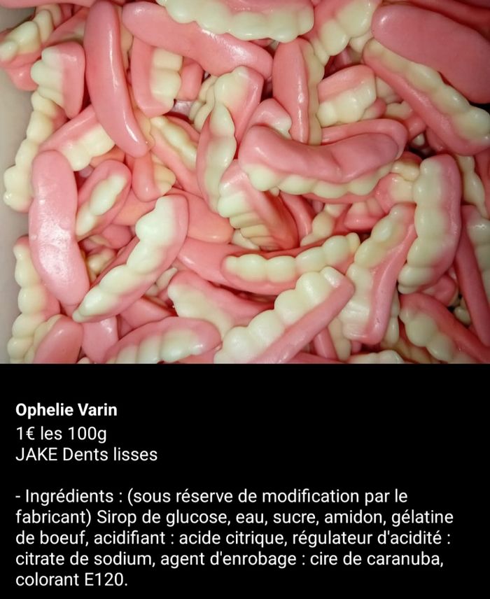 Sachet B.o.n.b.o.n.s 
100g