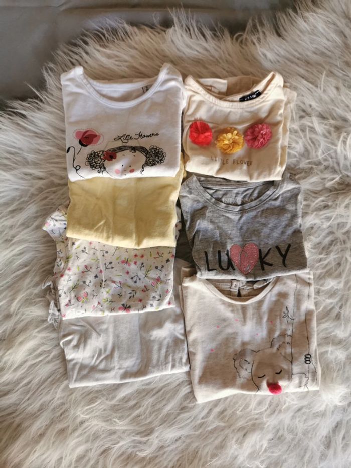 Lot de 7 t-shirts