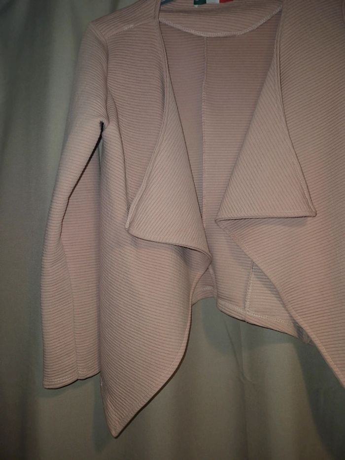 Veste et tunique vieux rose - photo numéro 8