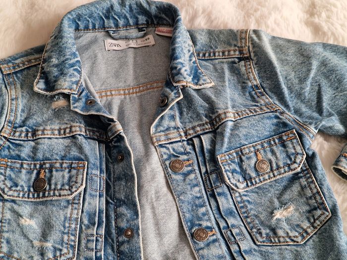 Veste en jean Zara 2 - 3 ans - photo numéro 3