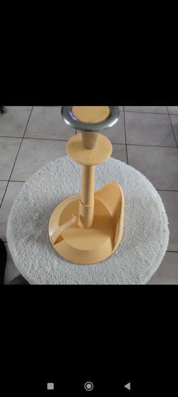 Porte essuie tout jaune