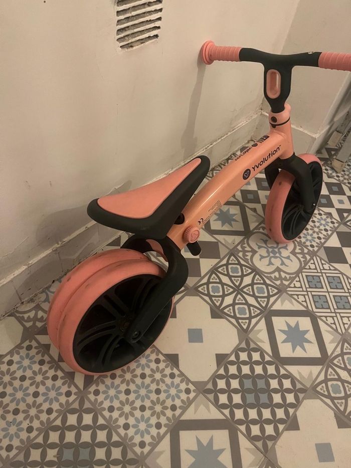 Draisienne Yvolution – Modèle Velo Junior – Rose - photo numéro 4