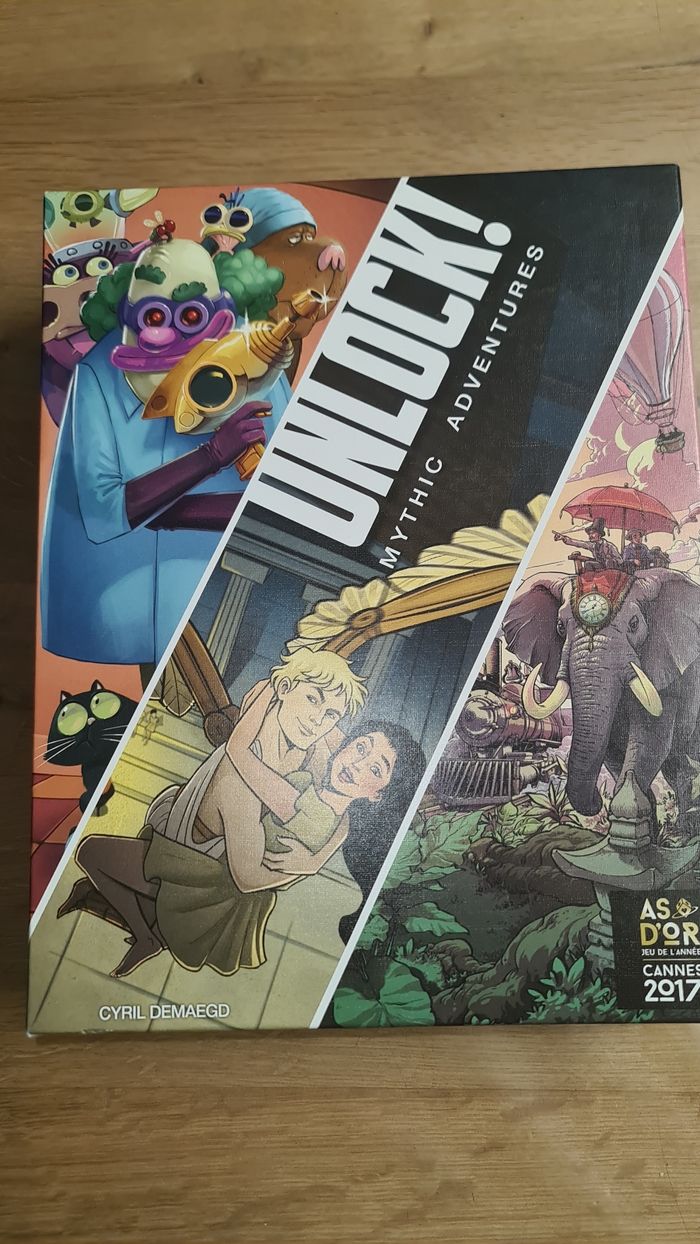 Jeu de société Unlock Mythic Adventures des éditions Space Cowboys - photo numéro 2