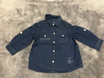 Chemise en jeans 9 mois