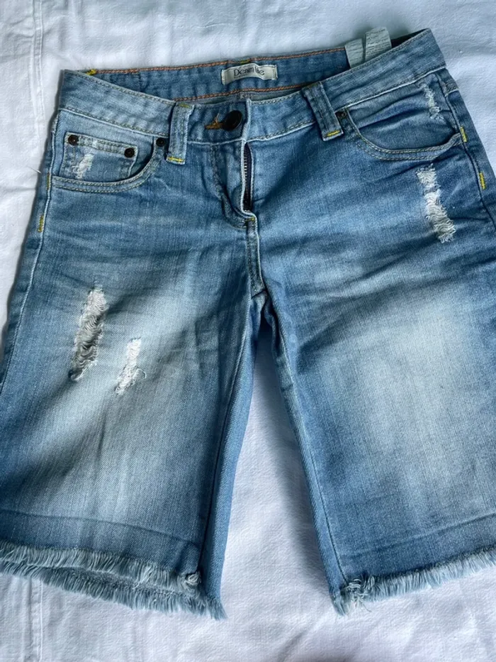 Short en jean