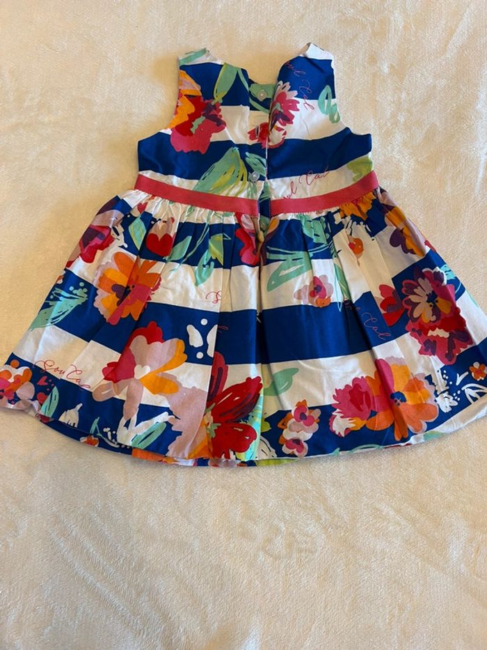Robe fleurie 6 - 12 M /80cm - photo numéro 3