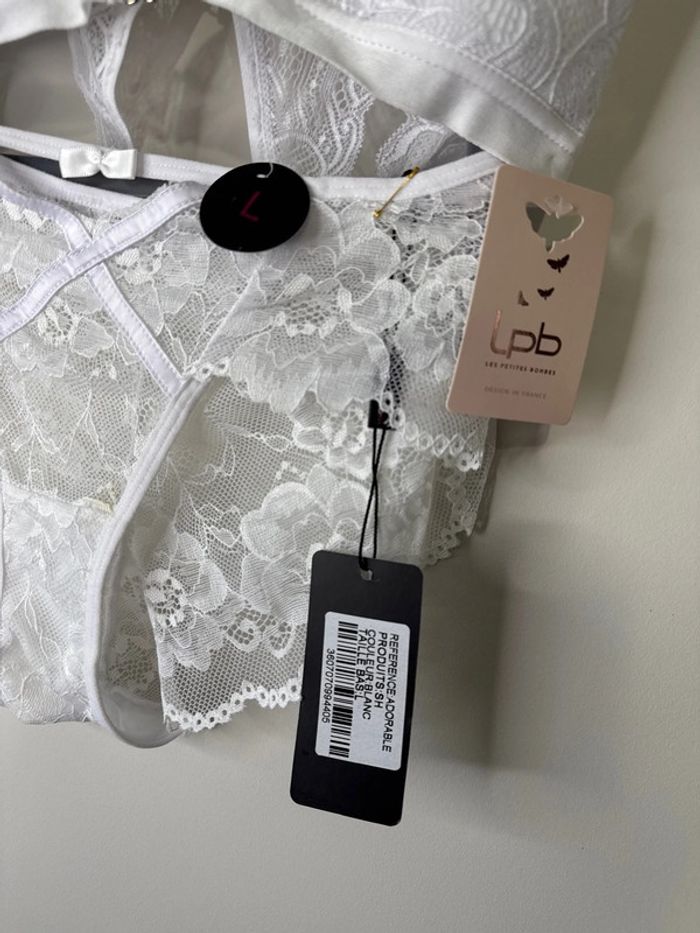 🌻👙Magnifique ensemble - taille L- dentelle- neuf avec étiquette - photo numéro 5
