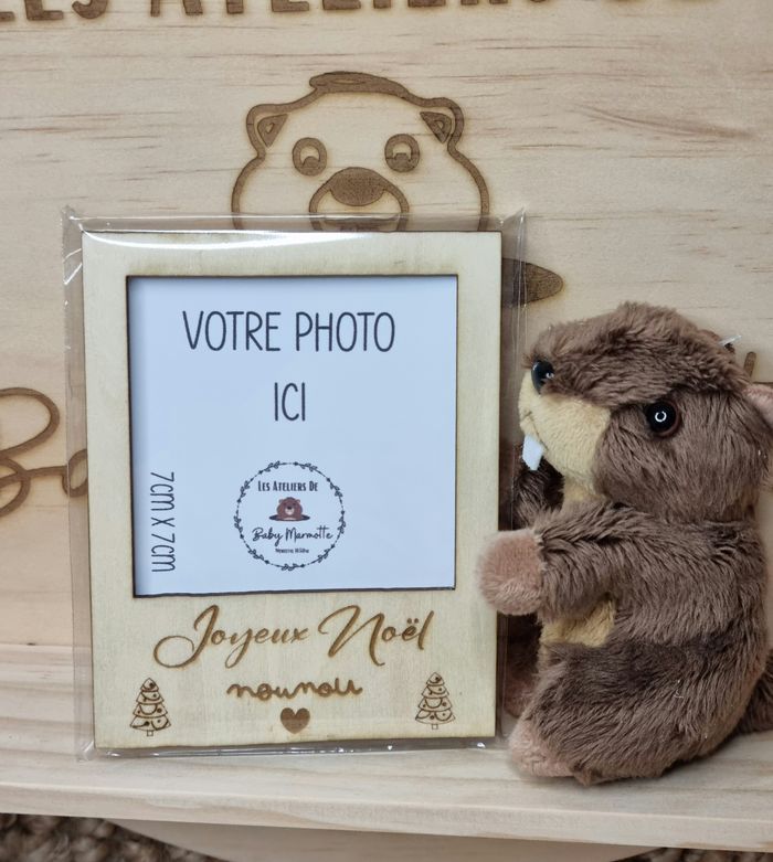 Polaroid bois aimanté - photo numéro 4