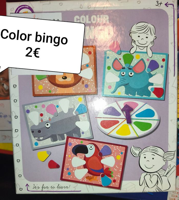 Color bingo complet