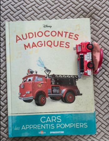 Numéro124 Livre + figurine édition audiocontes Magiques Altaya édition disney audio compte conte