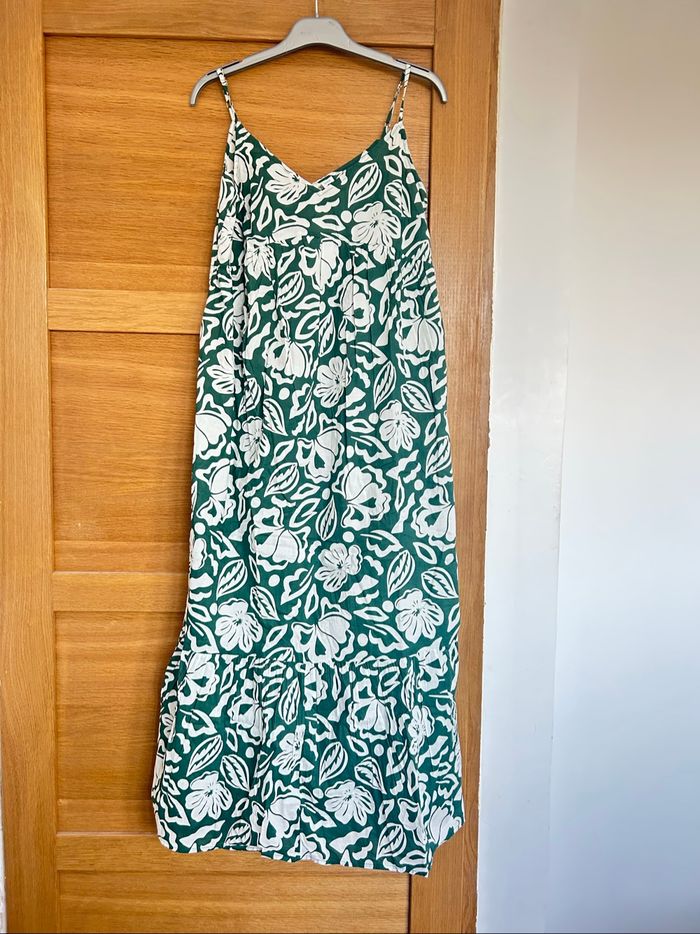 Robe de grossesse maxi 100% coton - T.36 - Vertbaudet - Neuve
