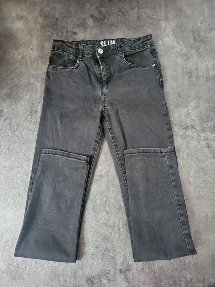 Lot 4 jeans slim fille 10 ans très bon état - photo numéro 13