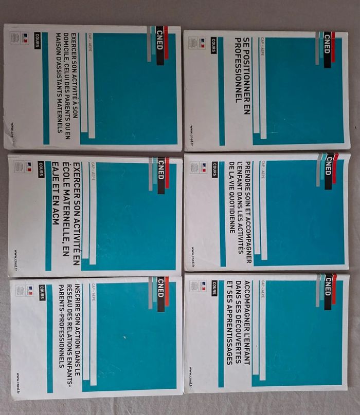 Lot de livres CNED Cap Aepe - photo numéro 2