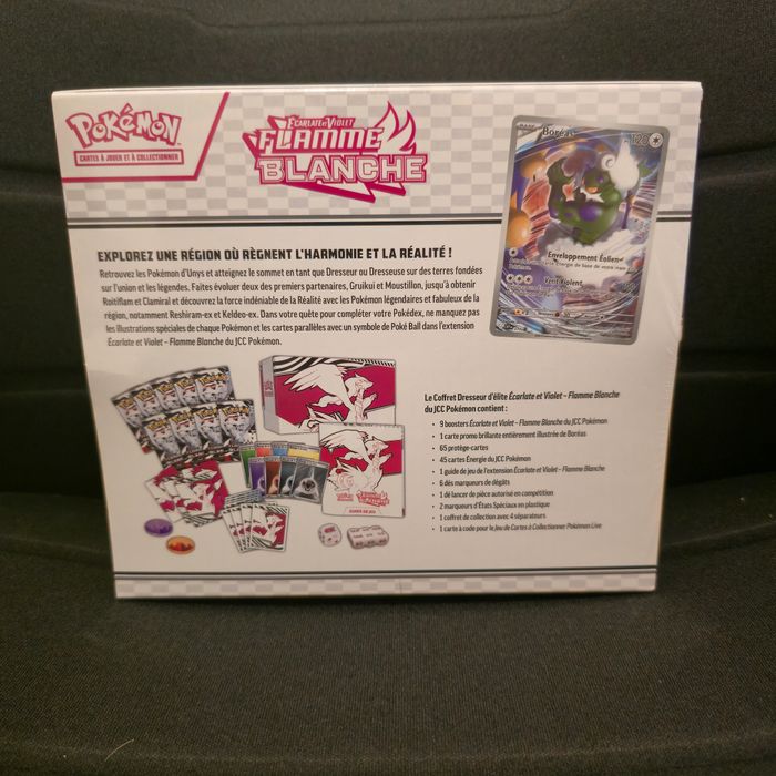 Pokémon ETB EV10.5 Flamme Blanche (Petit Choc) - photo numéro 2
