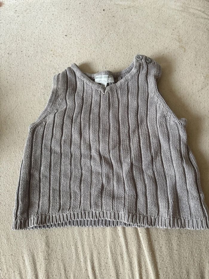 Pull sans manche