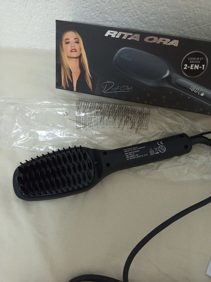 Brosse lissante 2 en 1 lisseur & brosse neuve - photo numéro 3