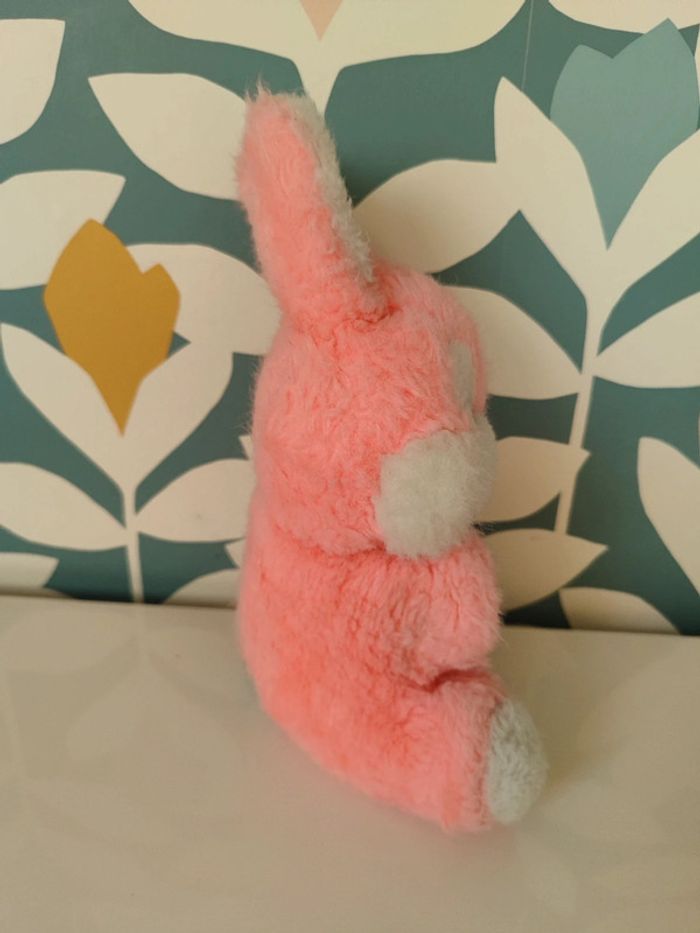 Peluche vintage lapin nounours - photo numéro 2