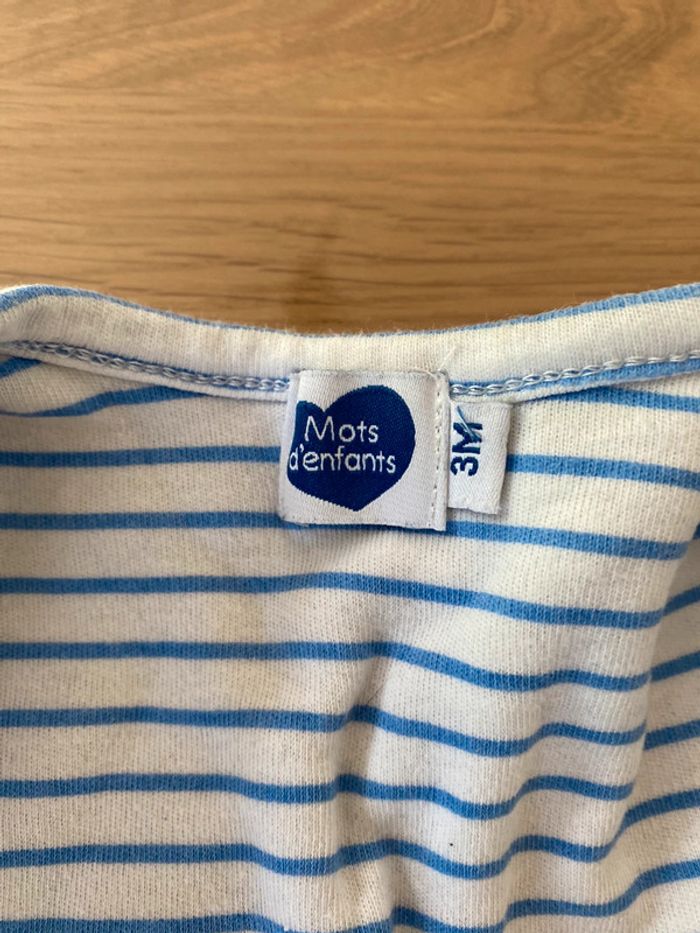 Combinaison 3 mois Mots d’enfants - photo numéro 4
