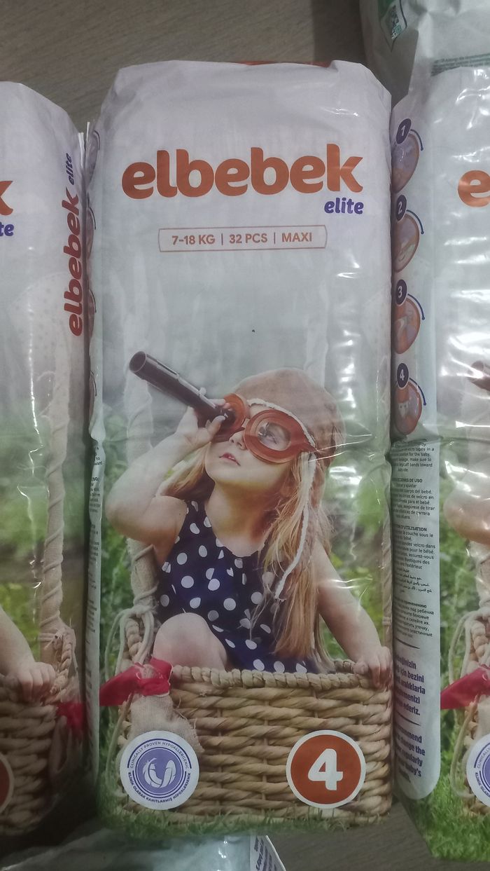 Les couches elbebek taille 3+ taille 4 - photo numéro 4