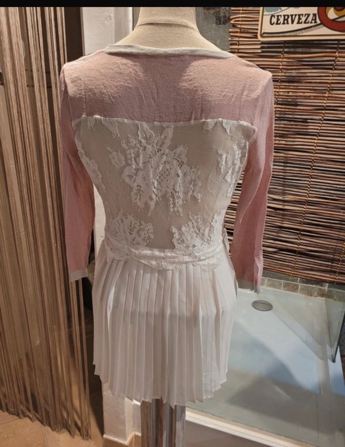 Pull gaudi dentelle taille m - photo numéro 2