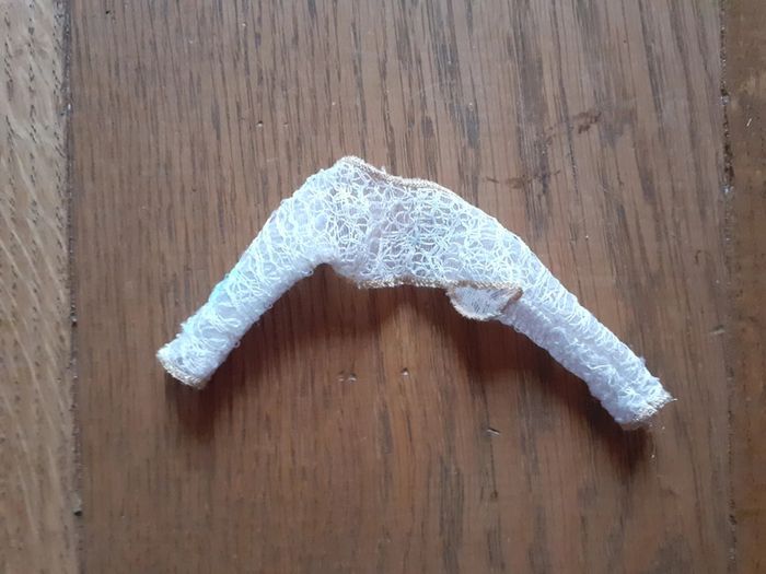 🎀 boléro blanc poupée mannequin - photo numéro 2