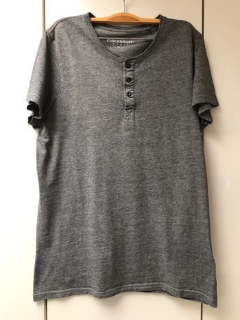 Tee-shirt gris Clockhouse - Taille S