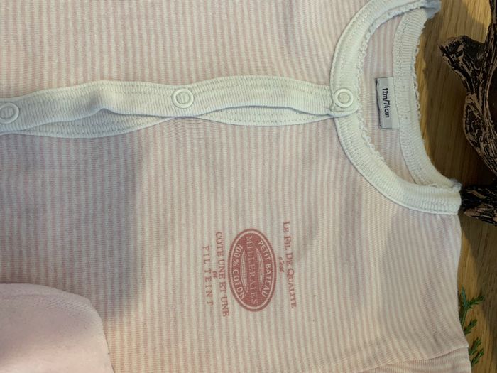 Lot de 2 pyjamas petit bateau 12 mois - photo numéro 2