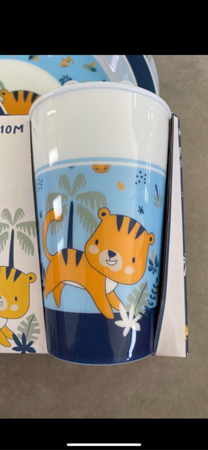 Set repas Joli Lion 🦁 - photo numéro 3