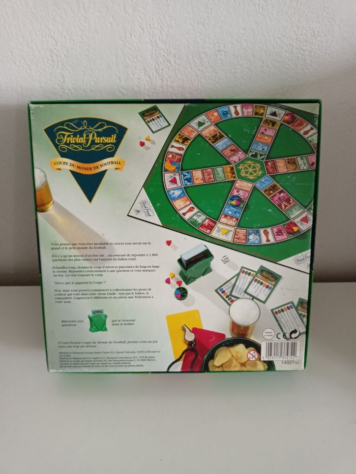 Trivial poursuit coupe du monde de football France 98 Parker - photo numéro 2