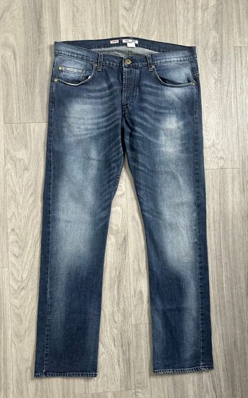 Jean denim slim bleu délavé T46 L/XL