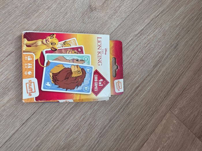 Carte 4en1 roi lion