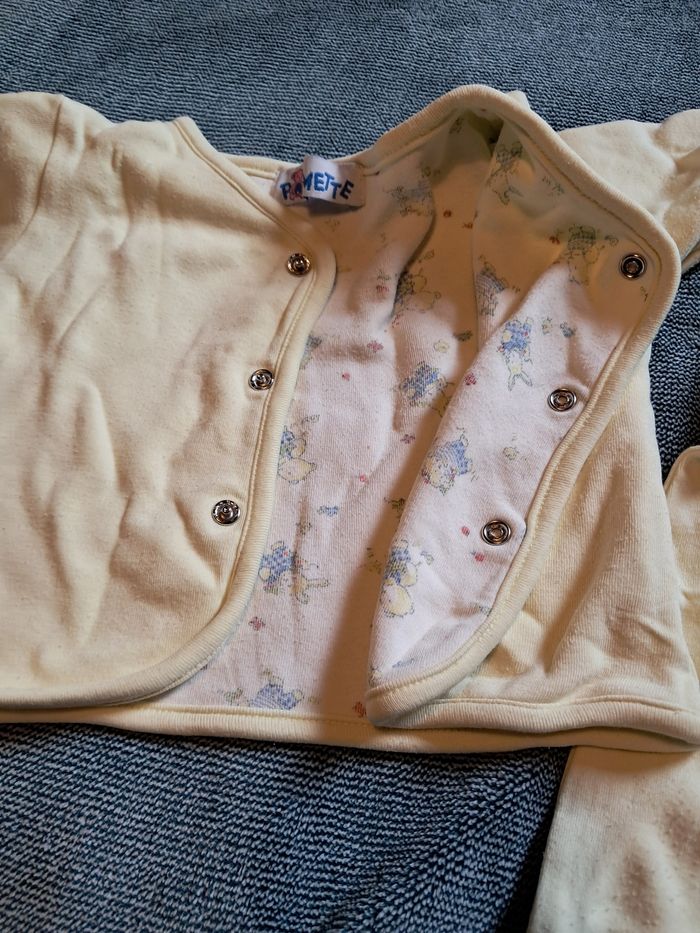 Ensemble pyjama, veste et body 3 mois - photo numéro 3