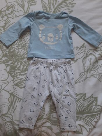 Pyjama 2 pièces 3/6mois