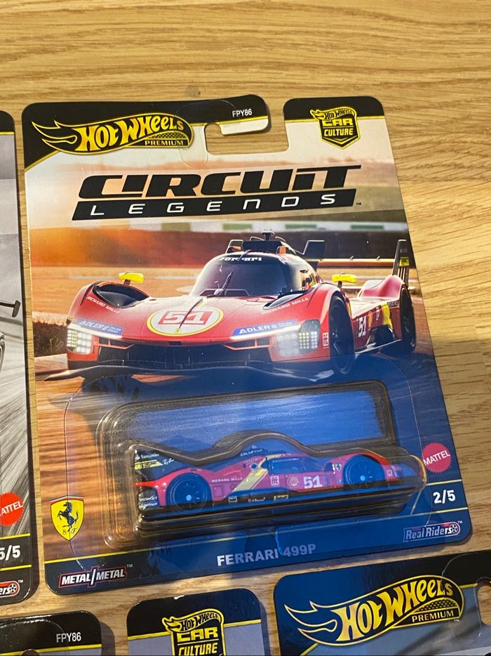 Hot Wheels  | Car Culture  | Circuit Legends | Ferrari 499P / Porsche 911 GT3 R (992) / Porsche 917KH / Pandem Subaru BRZ / 2024 Ford Mustang RTR SPEc 5-FD | 2/5 - 5/5 - 3/5 - 4/5 - 1/5 | FPY86 - JBK49/ JB - photo numéro 2
