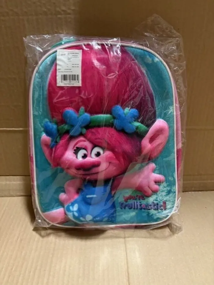 sac a dos enfant disney trolls 31 x 25 x 10 cm - photo numéro 7