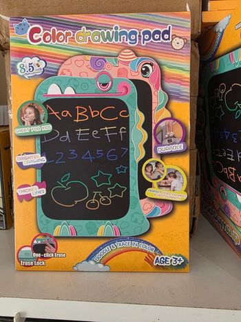 Tablette Dessin d'Écriture LCD 8.5 pouce Enfant Dinosaure neuf sous emballage 