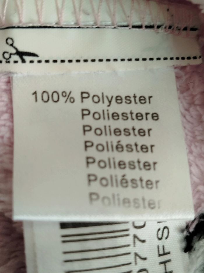 Robe de chambre rose thème pingouin Tissaia taille 4 ans - photo numéro 4