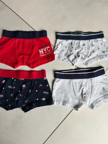 Lot de 4 caleçons Kiabi